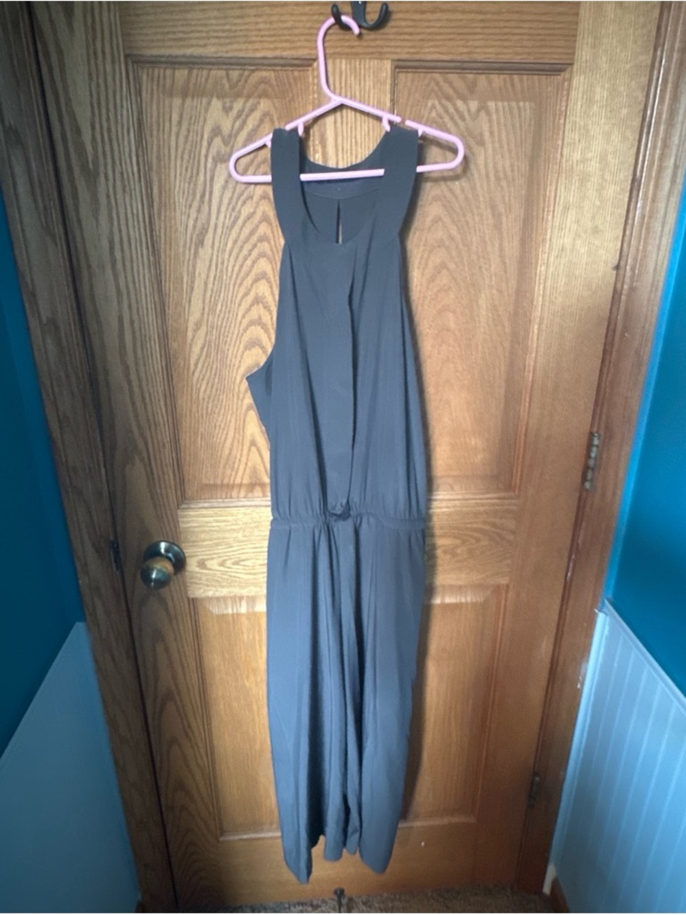 Mercer Romper in Dark Gray